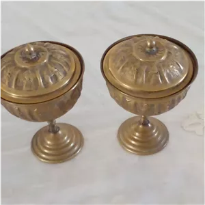 قندان برنز آنتیک 