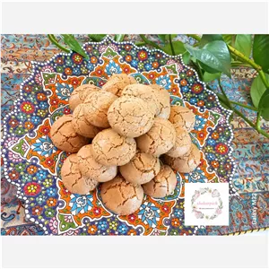 قرابیه گردویی شیرینی سنتی شیرینی عید شیرینی سنتی مشهد شیرینی عید مشهد شیرینی نوروز
