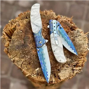 چاقوی برونینگ دسته صدفی 532 – زیبا، خوش‌دست و مجهز به گیره کمری برای حمل آسان