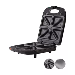 ساندویچ ساز -اسنک دو سینی کاخلر مشکی kh-212-b