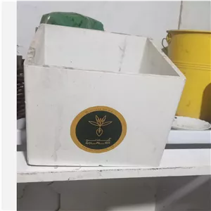 فلاور باکس پلیمرس پاچیرا مکعب مربع طرحدار 