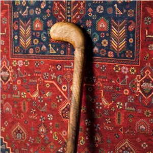عصا دست ساز مدل سلطانی چوب گردو