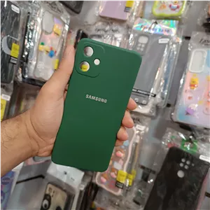 گارد A06 سامسونگ مدل سیلیکونی رنگ سبز