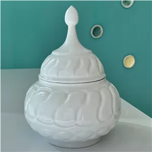 قندان شکمی ارتفاع 21 سانت پلاک پیچ زیرساخت میناکاری