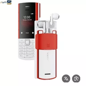 گوشی موبایل نوکیا مدل 5710 دوسیم کارت رنگ سفید جنس کیفیت درجه 1 صفر پلمپ آکبند ریجستری شده با گارانتی 18 ماه شرکتی 