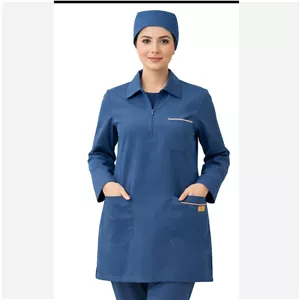 اسکراب پرستاری زنانه آبی حاجی فرم