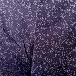 پته خام سورمه ای طرح درخت زندگی یک دریک