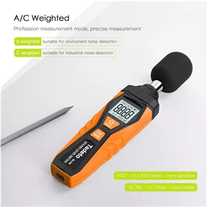 صدا سنج دیجیتال Tadeto رنج 30 تا 130 دسی بل