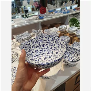 کاسه 23 گل آبی ( پس کرایه)