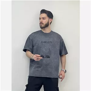 تیشرت باکسی پنبه مردانه(سنگشور CATCH)