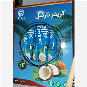 کریمر غیرلبنی نارگیل بدون شکر بدون پالم بدون لاکتوز پپتینا