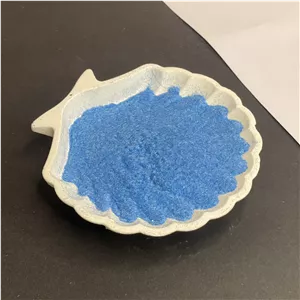 پودر مخمل آبی آسمانی