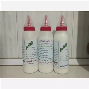 پودر درزگیر و بند کشی سفید الیاف دار با قوطی موشکی قدرت چسبندگی بالا ، ضد آب و عایق رطوبتی