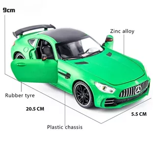 ماکت بنز amg gt 2019 برند چژی