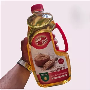 روغن کنجد پالایش بدون بو آب حیات