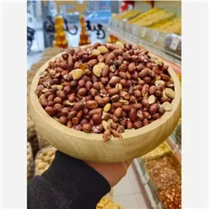مغز بادام زمینی پوست کنده شور ایرانی (500 گرمی)