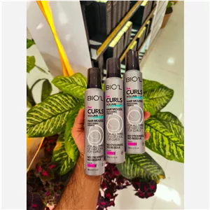 موس موی بیول شماره 4 مدل هیر فیلر BIOL HAIR MOUSSE Strong Hold حجم 200 میلی لیتر