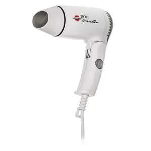 سشوار مسافرتی 1100 وات پارس خزر مدل HD-861P، موتور DC، وزن 340 گرم، المنت فلز، دارای سری متمرکزکننده با ویژگی صافکنندگی