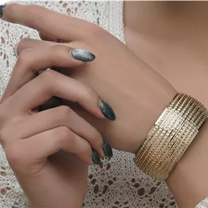 النگو تک پوش زنانه مدل نقطه کوب