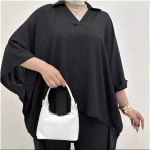 شومیز زنانه کیمونو کراش نخی گرم بالا درجه یک