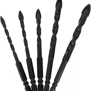 مته نیزه ای مارپیچ مجموعه 5 عددی shga