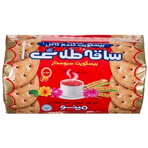 بیسکویت سبوس دار ساقه طلایی مینو