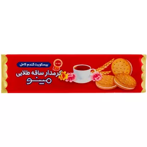 بیسکویت کرم دار ساقه طلایی مینو