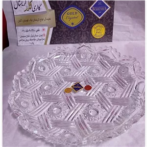 پیش دستی کریستال تراش ویکتوریا برند بوهمیا