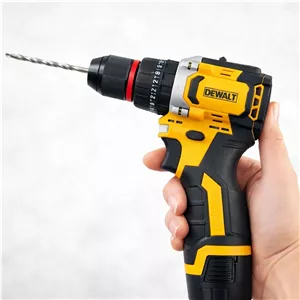 دریل شارژی طرح DEWALT مدل کامپکت غیر اصل، اقتصادی و کاربردی