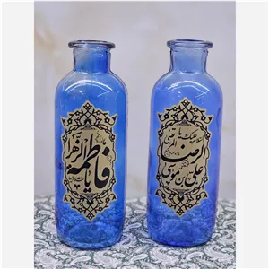 گلدان برلیان بلند آبی