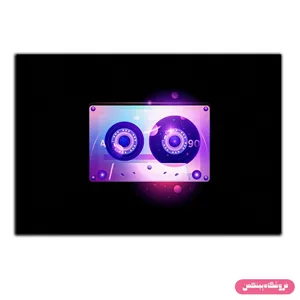 تابلو شاسی پینکمن طرح نوار کاست مدل Jm-S6646