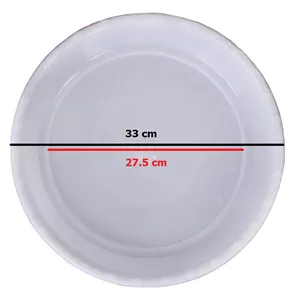 زیرگلدانی مدل p12 -33 cm 27.5 بسته 3 عددی ارسال پستی پس کرایه