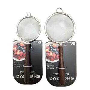 صافی چای شنگیا مدل دسته چوبی مجموعه 2 عددی JCH