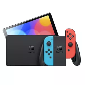 کنسول بازی هیبریدی نینتندو مدل Switch - OLED Neon Blue and Neon Red ظرفیت 64 گیگابایت