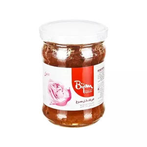 مربا گل سرخ شیشه بیژن 