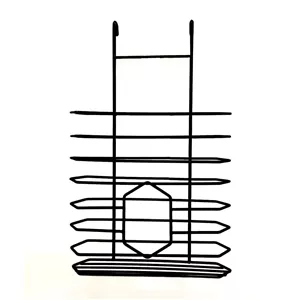 آویز کابینتی جای کیسه ، نگهدارنده و نظم دهنده کیسه نایلون ، آویز پلاستیک و نایلون ، سبد نایلون 