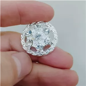 دکمه کت دامن مانتو پالتو بارونی کوسنی2 5 (کد248)