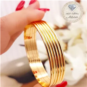 النگو آینه ای استیل رنگ ثابت