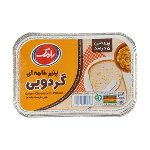 پنیر خامه ای گردویی 200 گرم رامک - 6260074000793