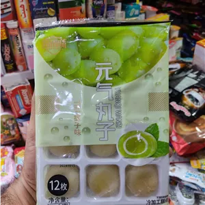موچی ژلهای لیمویی یوانچی فانگزی (Yuanqi Fangzi Lime Mochi) – بسته 12 عددی 180 گرمجام کوزارکس  