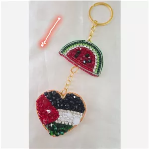 پرچم فلسطین جواهردوزی