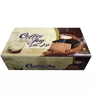 بیسکوییت قهوه کوفی جوی Coffee Joy بسته 18 عددی 45 گرمی