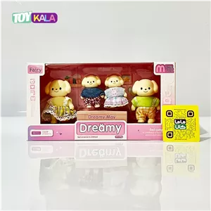اسباب بازی ست فیگور خانواده  4 عددی برند Dreamy
