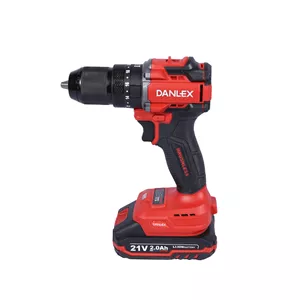 دریل پیچ گوشتی چکشی شارژی براشلس دنلکس 21 ولت مدل DX-6321