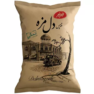 چیپس دل مزه نمکی مزمز 