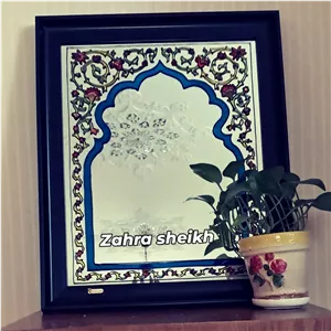 آینه ویترای طرح گل
