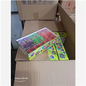 آبنبات برس ژله ای 24 بسته 24 تایی 