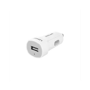 شارژر فندکی الدینیو مدل DL-C17 به همراه کابل تبدیل microUSB