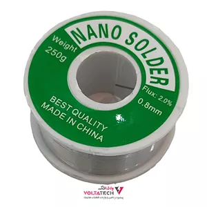 سیم لحیم 250 گرم Nano Solder با قطر 0.8mm جنس خوب