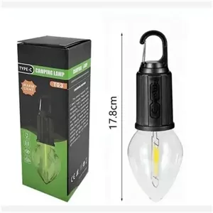 لامپ شارژی (با پنل خورشیدی)کمپینگ - T03-B شمعی